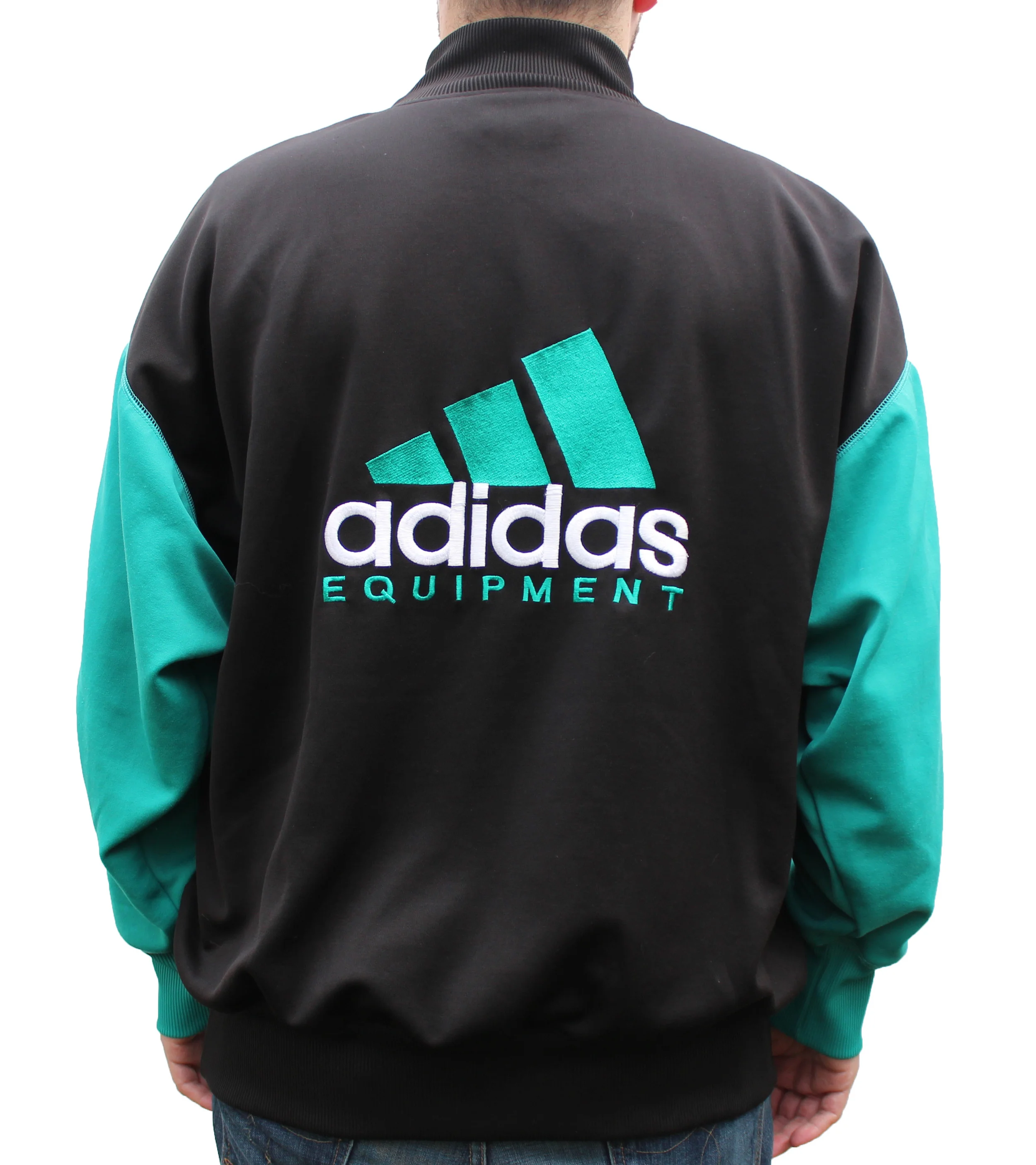 Vintage blue sweatshirt for men, brand Adidas Equipment Vintage blue sweatshirt for men, brand Adidas Equipment
